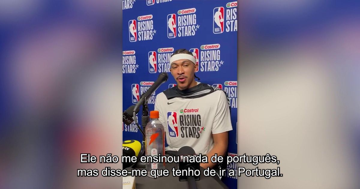 Joga na segunda equipa dos Celtics e, para ele, Neemias Queta já é uma inspiração