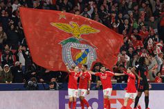 Benfica em ação Foto: IMAGO