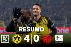 Goleada permite ao Dortmund aproximar-se do líder Bayern (resumo)