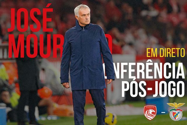 Acompanhe a conferência de Imprensa de José Mourinho