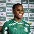 Jhon Arías foi oficializado como reforço do Palmeiras - Foto: SE Palmeiras