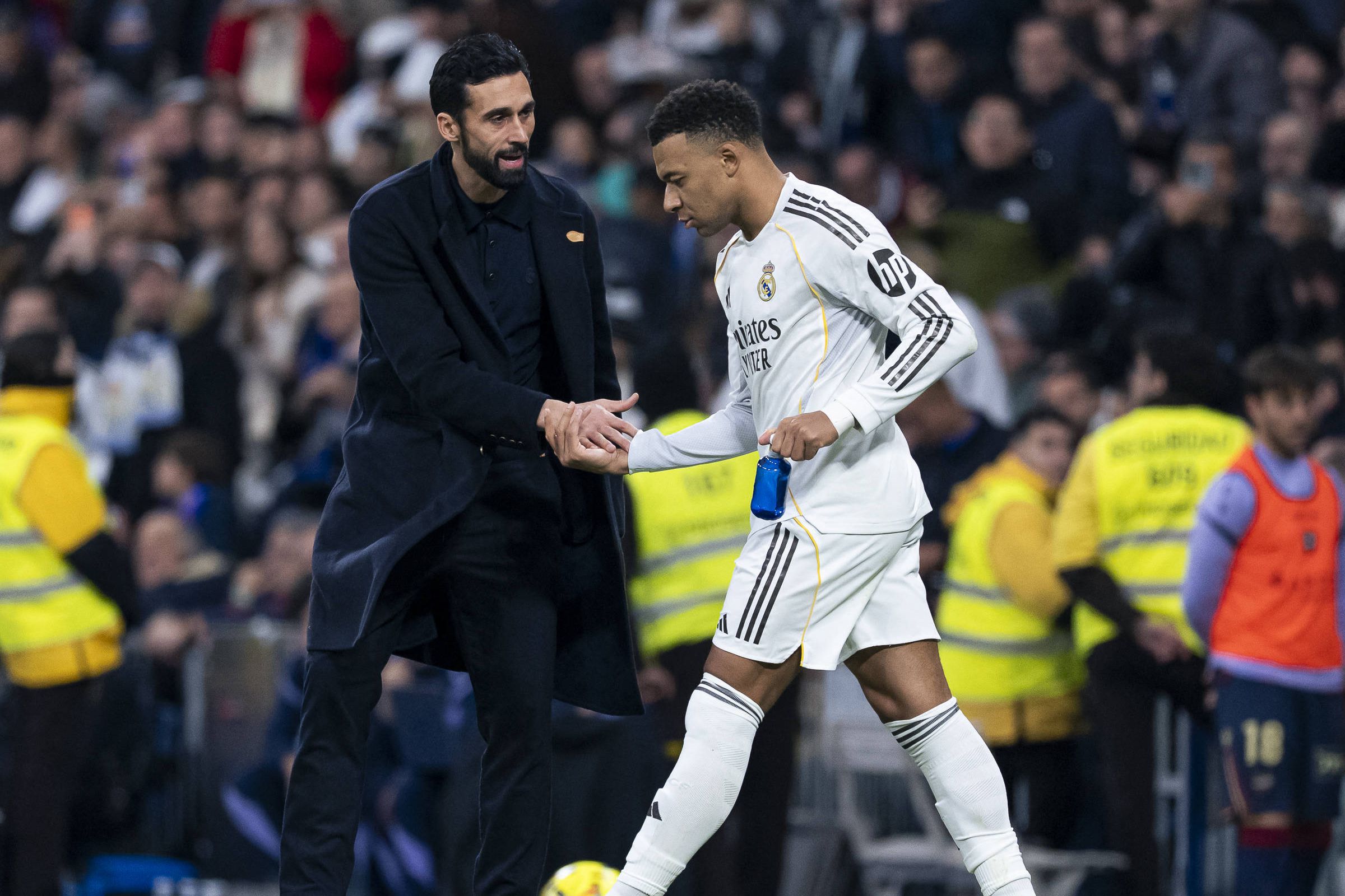 Arbeloa com Mbappé
