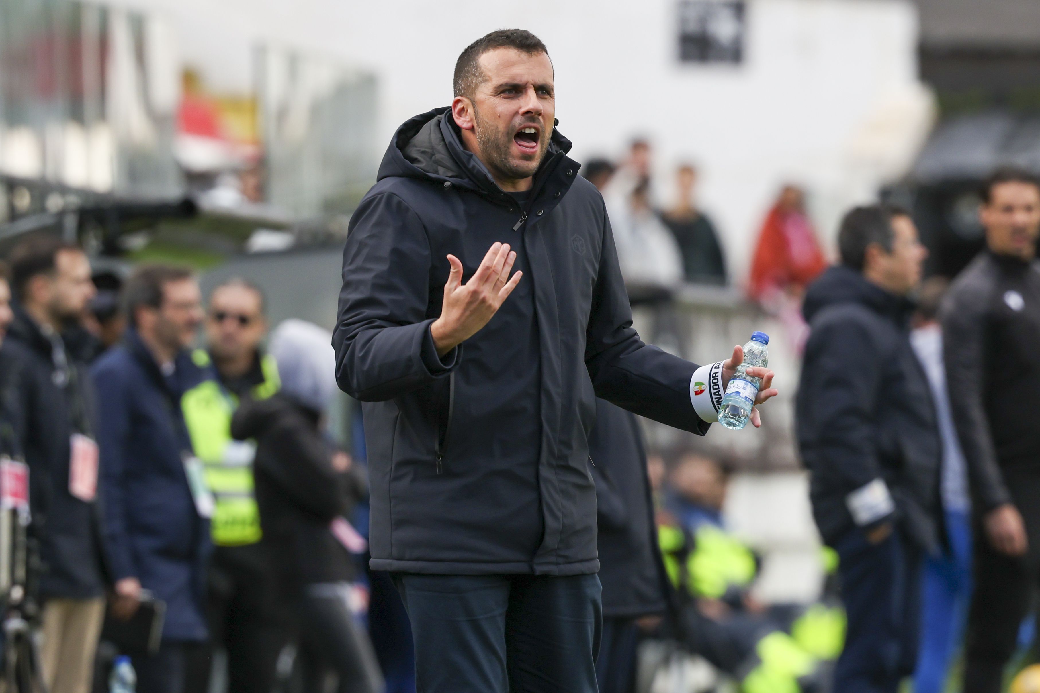 Líder do balneário dos estrelistas acredita no sucesso nesta deslocação ao Minho - Foto: José Sena Goulão/LUSA