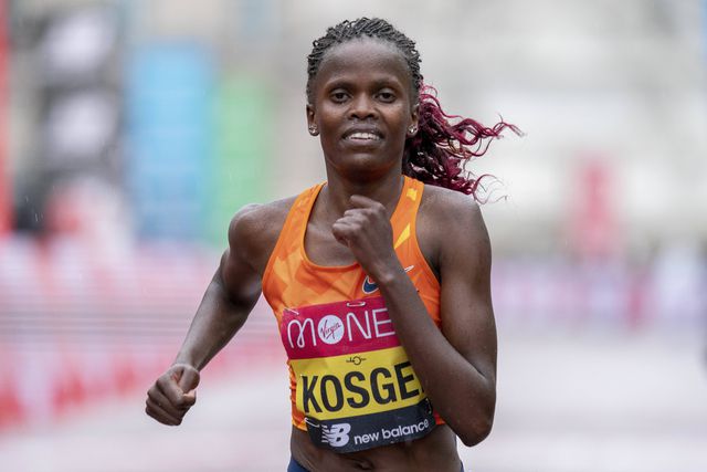 Brigid Kosgei na Meia Maratona de Lisboa