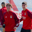 Benfica: uma ausência no último treino antes da viagem para a Escócia