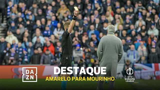 José Mourinho queria o VAR em ação e acabou a ver amarelo (vídeo)