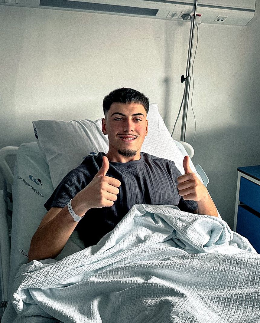 Marco Ribeiro foi sujeito a uma intervenção cirúrgica para correção da lesão ligamentar do joelho direito