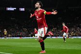 Bruno Fernandes a celebrar o hat trick na goleada do Man. United à Real Sociedad