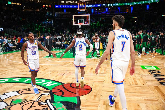 Shai faz história, Thunder vencem de novo os Celtics e já estão no 'play-off' (vídeo)