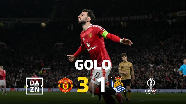 Bruno Fernandes faz história na UEFA Europa League com hat trick (vídeo)
