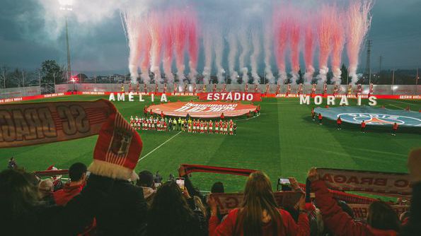 Estádio Amélia Morais, construído recentemente para o futebol feminino do SC Braga, continua em franca expansão, neste caso, no capítulo da tecnologia