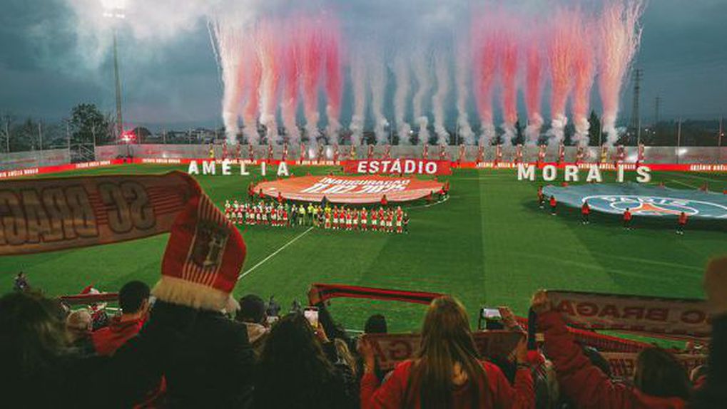 Estádio Amélia Morais, construído recentemente para o futebol feminino do SC Braga, continua em franca expansão, neste caso, no capítulo da tecnologia