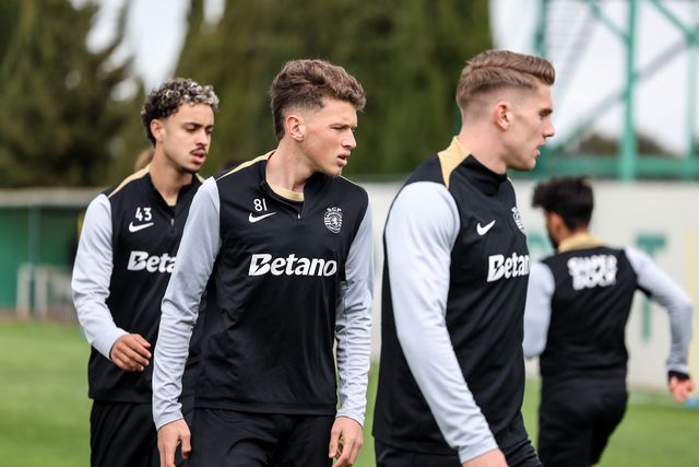 Leões cumpriram mais uma sessão de treino tendo em vista o jogo com o Famalicão