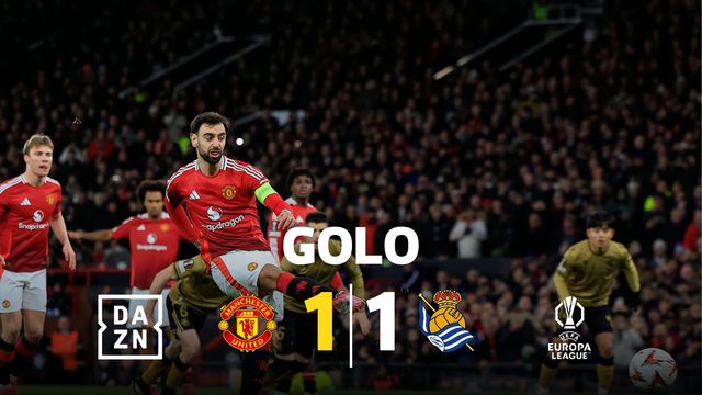 Bruno Fernandes faz o empate com a classe habitual e acalma Amorim (vídeo)