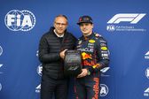 Stefano Domenicali com Max Verstappen