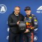 Stefano Domenicali com Max Verstappen