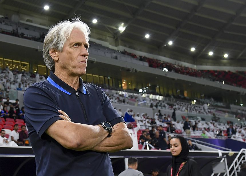 Jorge Jesus, 70 anos, treinador português dos sauditas do Al Hilal