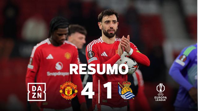 Resumo da goleada do Man. United com hat trick de Bruno Fernandes