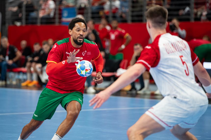 Gilberto Duarte regressou à Seleção Nacional e marcou quatro golos. Foto Pawel-Bejnarowicz/ZPRP