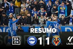 Veja bem o golaço de Pépé que deu o empate ao Villarreal aos 90+8' (resumo)