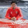 Miguel Figueiredo, 17 anos, médio — Foto: SL Benfica