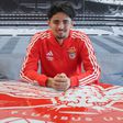 Miguel Figueiredo, 17 anos, médio — Foto: SL Benfica