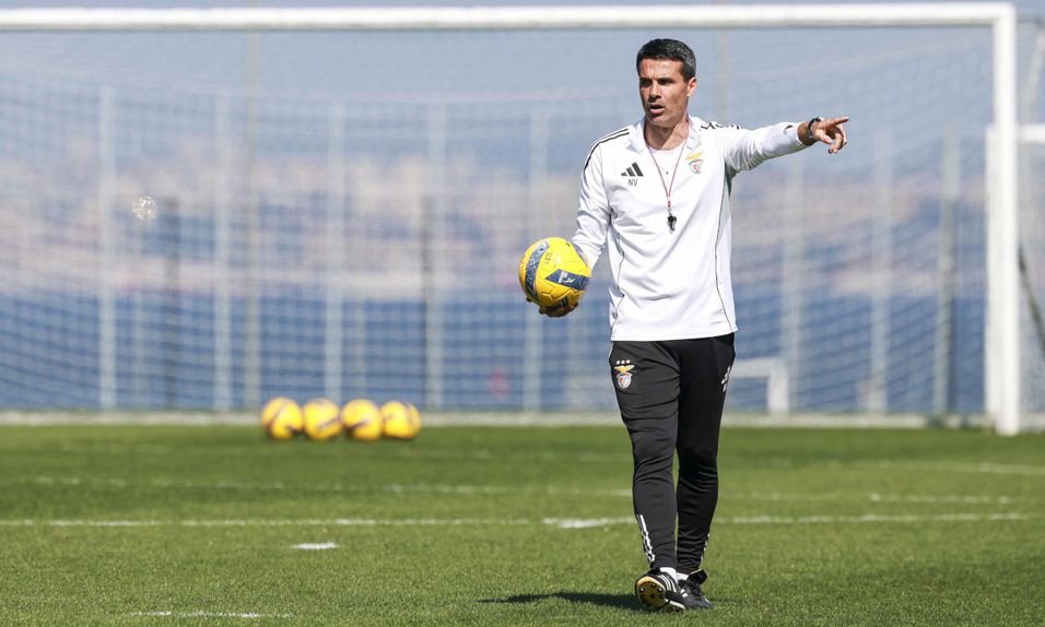 Nélson Veríssimo, treinador do Benfica B - Foto: SL Benfica
