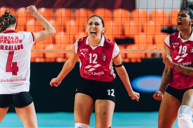 SC Braga afastou Castêlo da Maia da caminhada para a final da Taça e marcou encontro com o FC Porto. Foto Diogo Oliveira/FPV