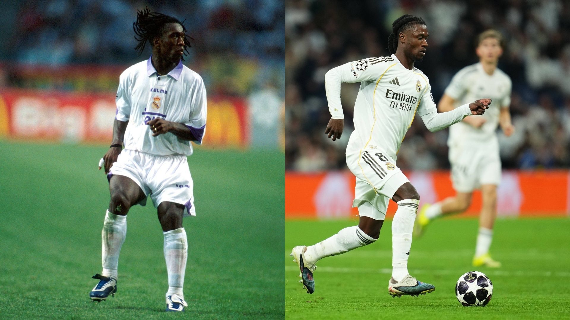Clarence Seedorf e Eduardo Cavaminga também são parecidos e jogaram no mesmo clube, neste caso o Real Madrid (IMAGO)