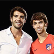 Kaká e João Félix (D.R.)