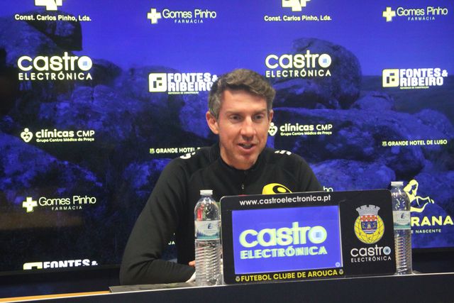 Vasco Seabra projetou a receção deste sábado ao Benfica (D. R.)