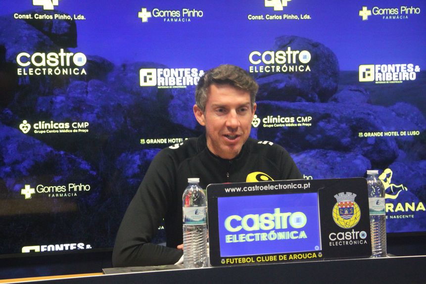 Vasco Seabra projetou a receção deste sábado ao Benfica (D. R.)