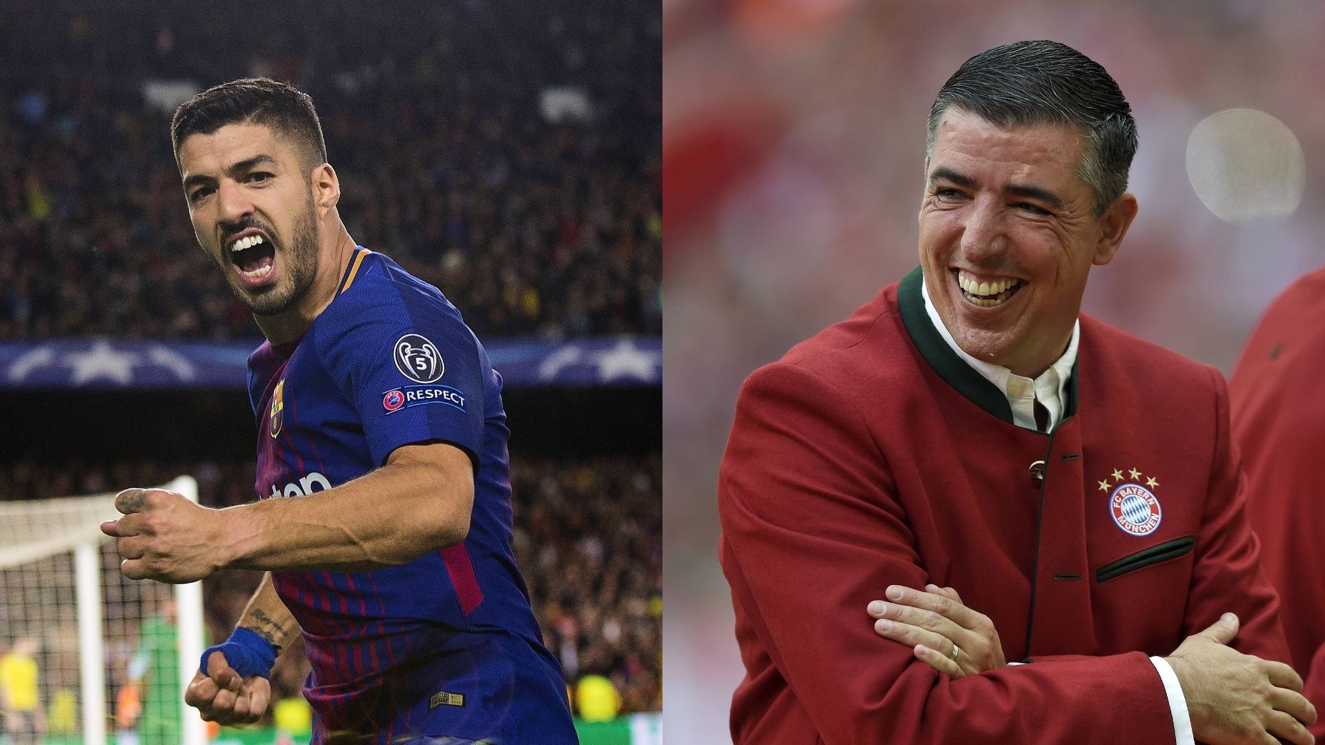 Luis Suárez e Roy Makaay (IMAGO)