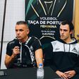 Miguel Maia e Filipe Leite, o treinador e o capitão da AA Espinho, estão prontos para discutir com o Sporting. Diogo Oliveira/FPV