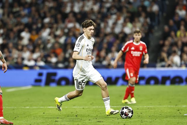 Thiago Pitarch foi o jogador mais jovem de sempre a titular num jogo do Real Madrid para a Champions, ultrapassando Raúl - Foto: IMAGO