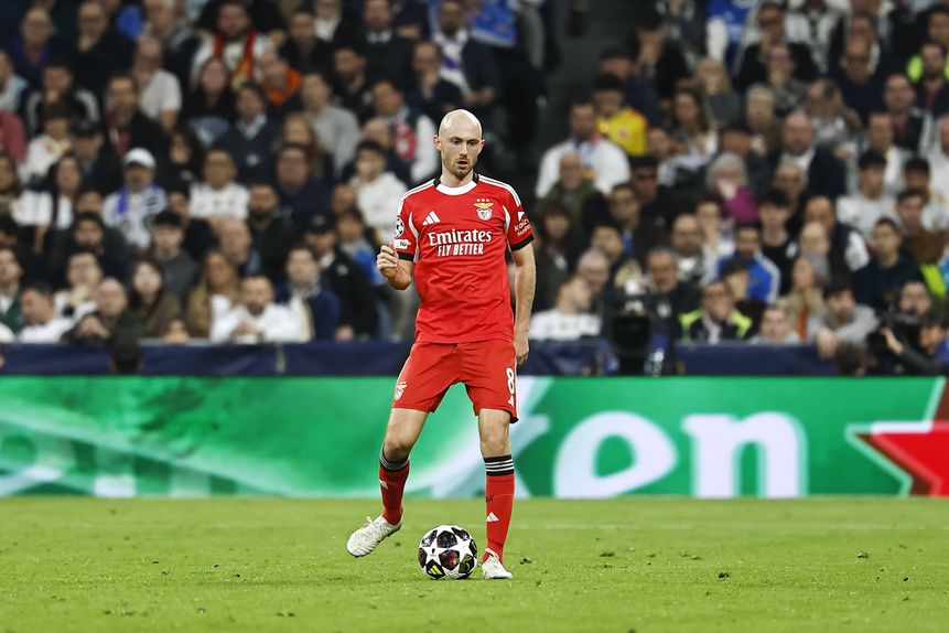 Fredrik Aursnes médio norueguês de 30 anos, está no Benfica desde o verão de 2022