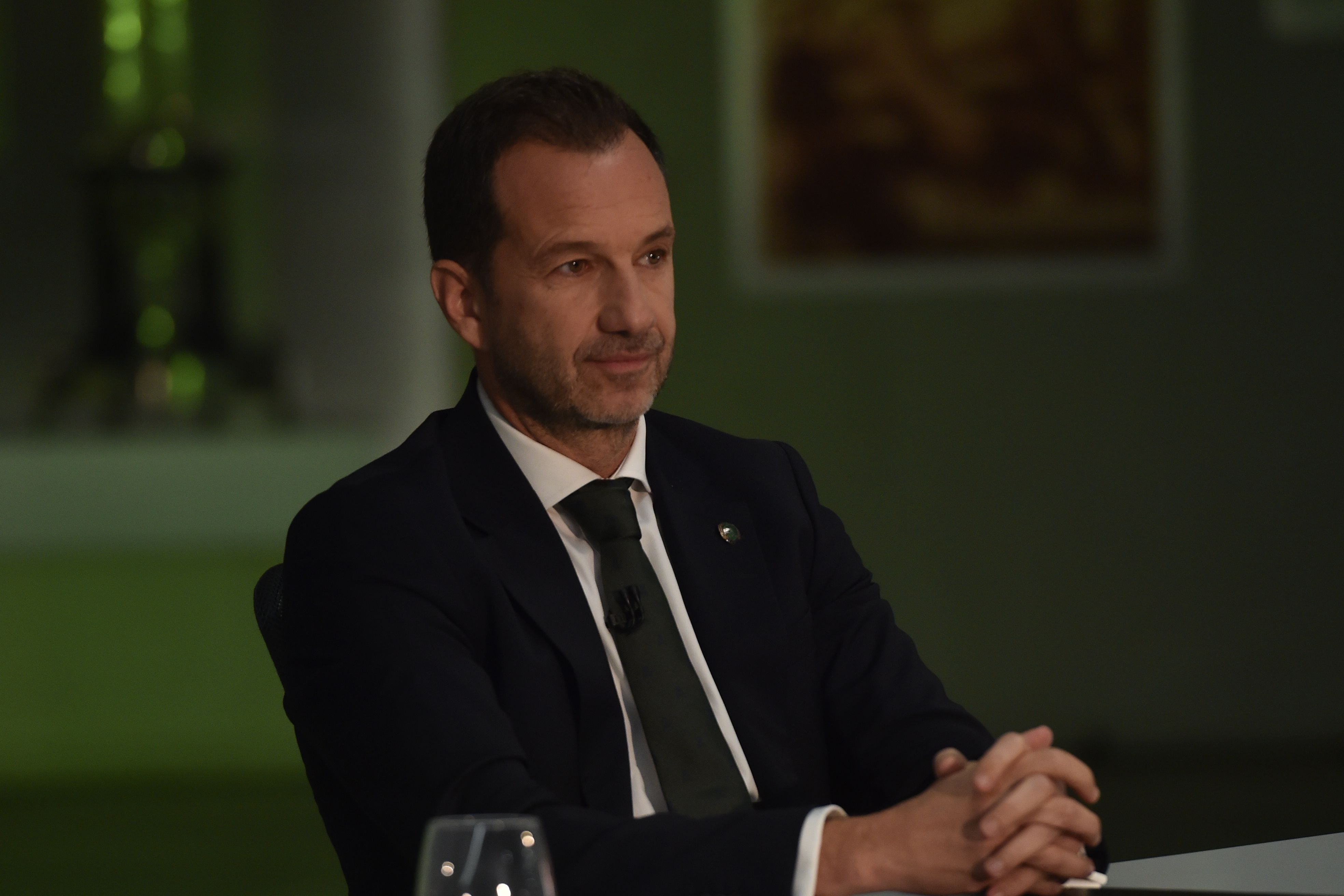 Frederico Varandas sublinhou o investimento feito esta época (Foto Miguel Nunes)