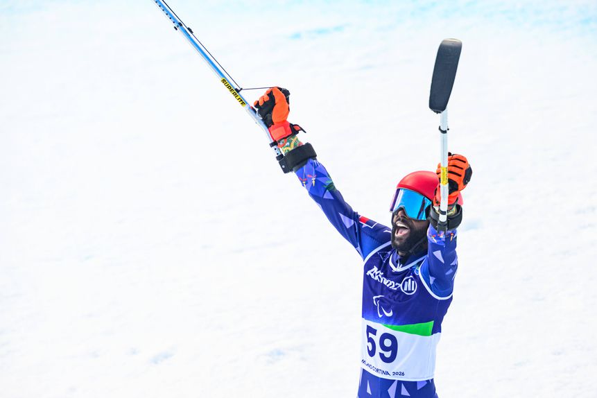 Ralf Etienne exteriorizou felicidade pela participação nos Jogos Paralímpicos - Foto: IMAGO