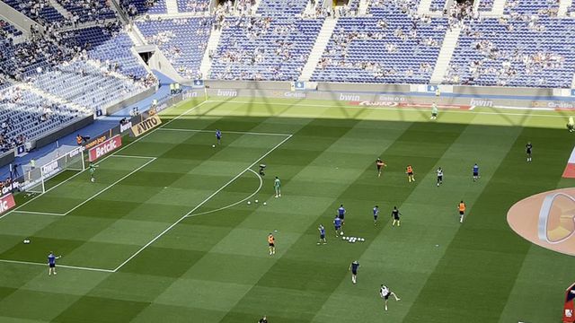 Aquecimento do Famalicão no Dragão
