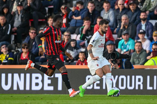 Bruno Fernandes resgata um ponto para o Man. United em Bournemouth