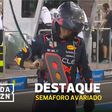 Red Bull deixou Verstappen e Tsunoda frustrados por... semáforo avariado (vídeo)