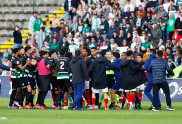 Sporting: Harder expulso pela primeira vez