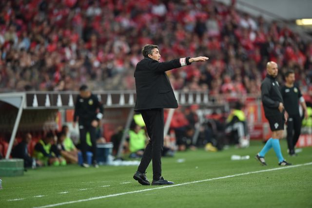 Bruno Lage no Benfica-Arouca (foto: Miguel Nunes)