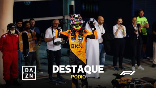 McLaren e Russell fazem a festa no pódio em Sakhir (vídeo)
