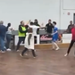 Adepto invade a quadra e agride árbitro em jogo de futsal juvenil