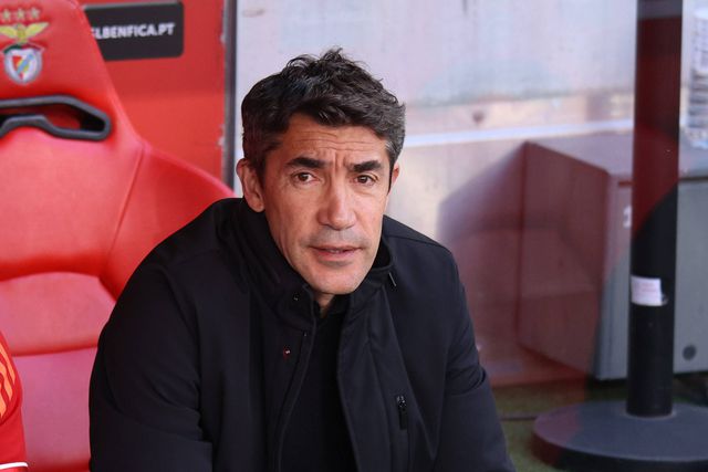 Bruno Lage, treinador do Benfica (Foto: Diogo Faria/IMAGO)