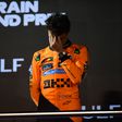 Lando Norris frustrado por ter terminado em 3.º e não mais acima no pódio