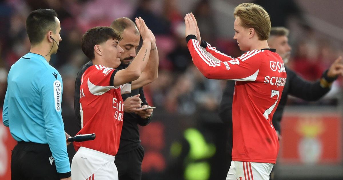 Gonçalo Moreira radiante no Benfica: «Não quero ficar por aqui!»