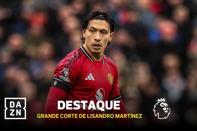 Martínez foi herói antes de ser vilão: corte incrível do defesa do Man.United