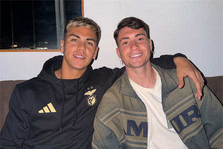 Barrenechea e Soulé (Foto: Barrenechea/Instagram)